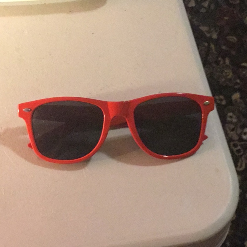 Red sunglasses